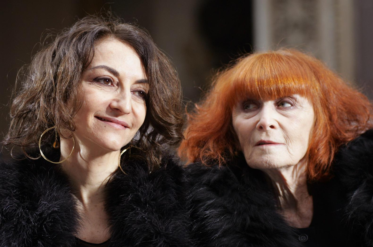 Sonia met haar dochter Nathalie op 27 januari 2006. Beeld afp