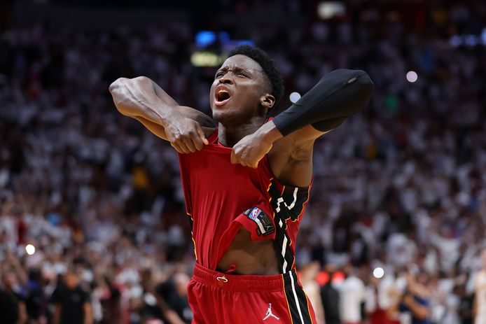 Menés de 15 longueurs au 3e quart-temps, les Floridiens pourtant revenus à trois unités au début du quatrième, mais Victor Oladipo (photo), ancien All-Star plombé par de graves blessures ces dernières années, et Bam Adebayo, toujours aussi solide à l’intérieur, sont venus calmer cette rebuffade avec des paniers importants.