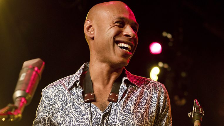 'Artist in Residence'Joshua Redman op de eerste dag van het festival. Beeld EPA