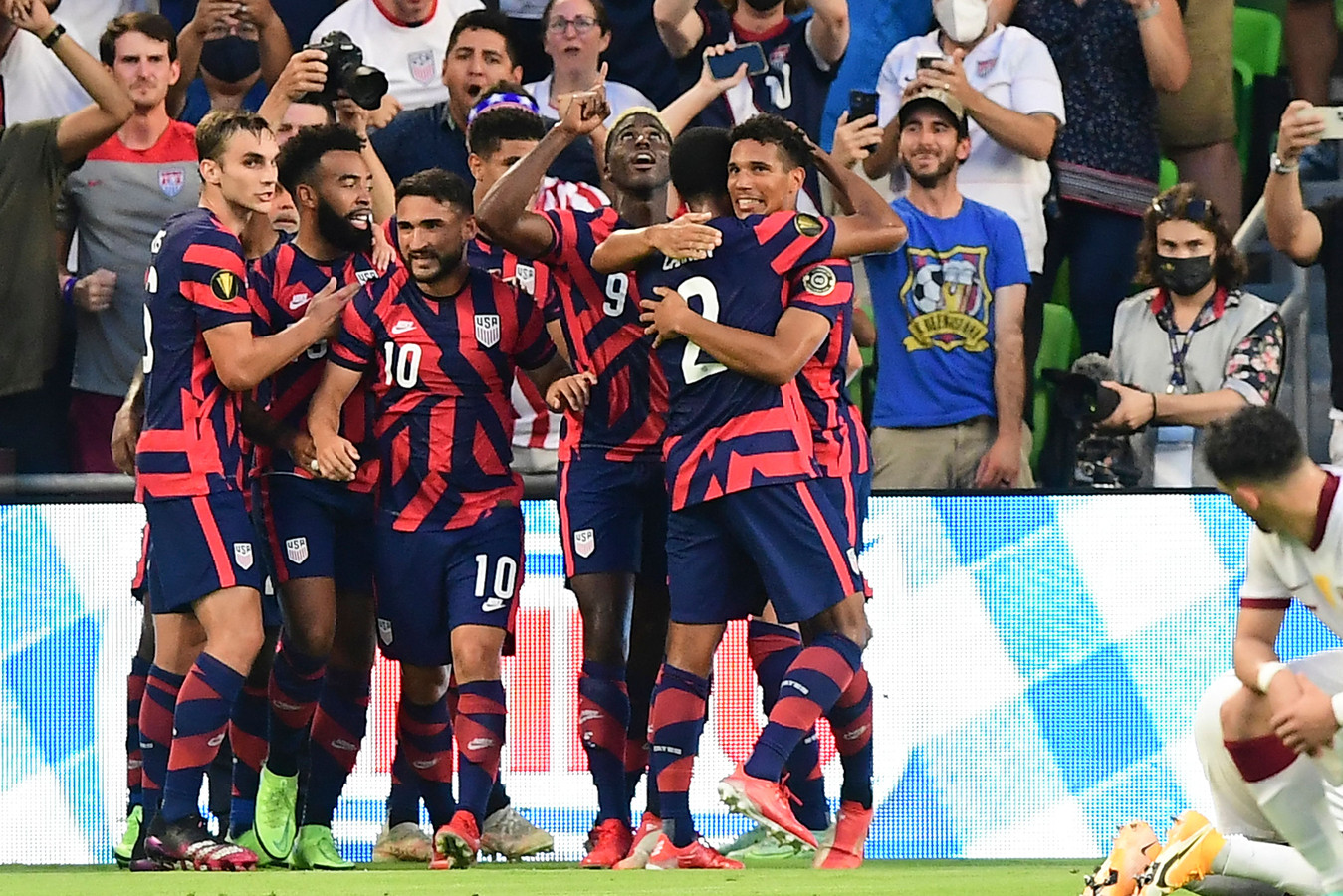 De Amerikaanse voetballers rekenen af met Qatar.