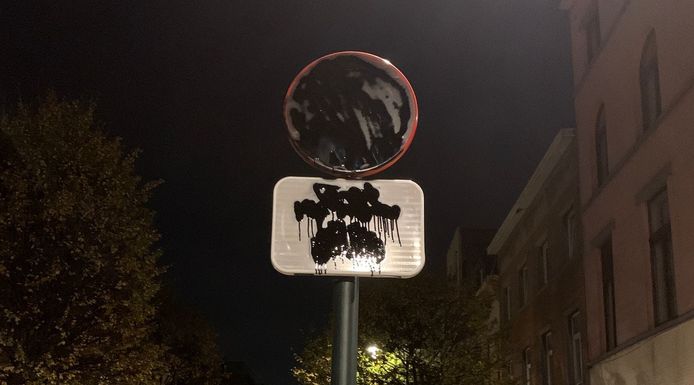 Tegenstanders van het Good-move plan vandaliseerden donderdagavond het centrum van Brussel