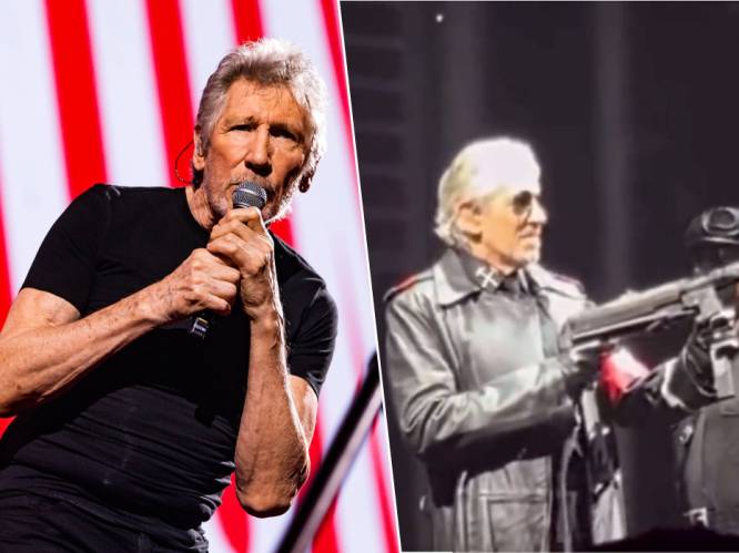 Politie Berlijn onderzoekt show Roger Waters: oud-bassist Pink Floyd in ‘SS-uniform’ op podium 
