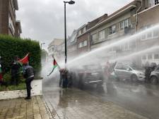 Une manifestation devant l’ambassade d’Israël à Uccle dégénère