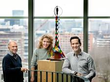 Team bouwkunde TU Eindhoven maakt inklapbare windmolen voor energie op festivals