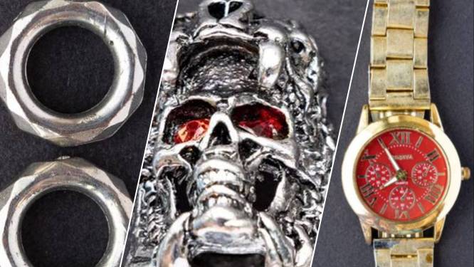 Politie zoekt eigenaar van bijzondere gestolen sieraden in Dordt: doodshoofd en opvallend horloge 