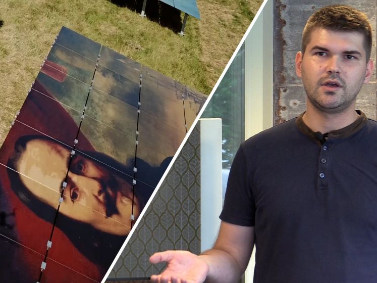 Zonnepanelen in alle kleuren: 'Als een portret van Michiel de Ruyter bijvoorbeeld'