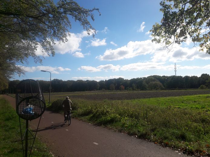 De lap grond bij de Reeshofdijk in Tilburg die inmiddels als 'stadsakker' bekend staat.