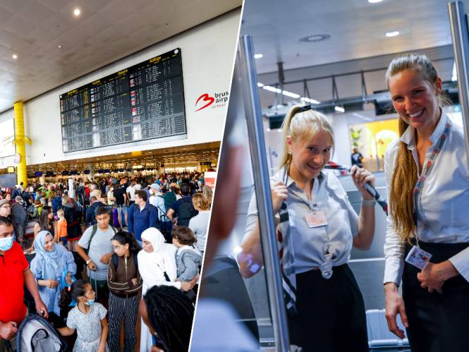 Onze reporter draait mee aan incheckbalie op Brussels Airport: “Geef mij een stoel op dat vliegtuig. Nú!”