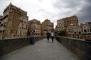 Het oude stadsgedeelte van Sana'a, Jemen.