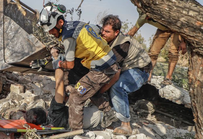Ook eerder deze week vielen er slachtoffers in de provincie Idlib.