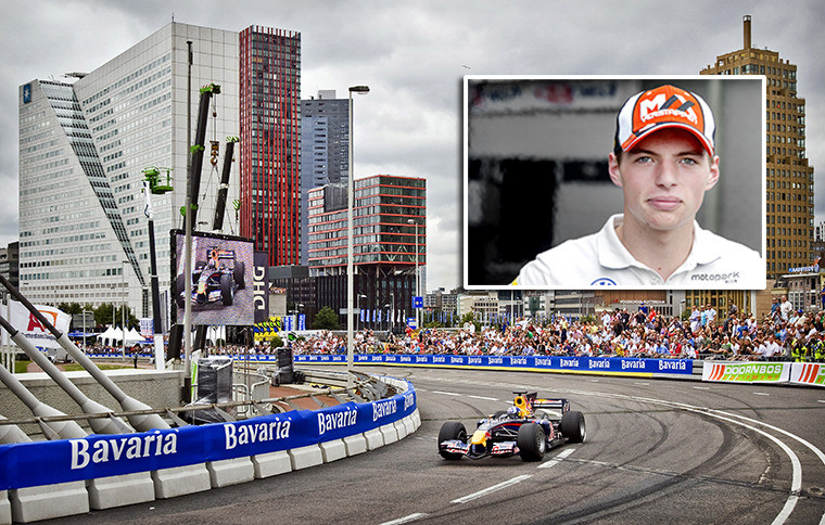 Max Verstappen bezorgt Racing Rotterdam primeur | Foto | AD.nl