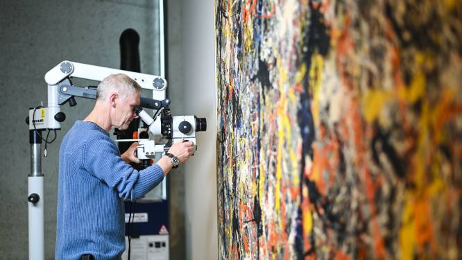 Onbekend werk van kunstschilder Jackson Pollock ontdekt tijdens politie-inval in Bulgarije