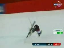 La terrible chute de Lindsey Vonn, qui se fracture le tibia