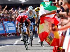 Robert Gesink zorgt bijna voor enorme stunt in Vuelta, maar Remco Evenepoel is hem nipt te snel af