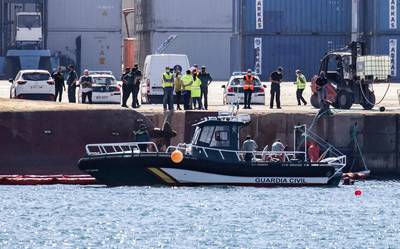Des blessés et des disparus lors d'un accident dans un port en Espagne