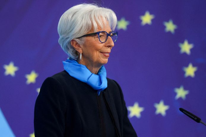 ECB-voorzitter Christine Lagarde.
