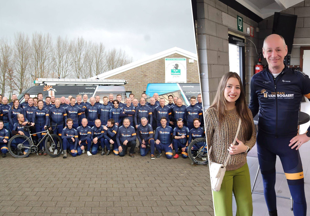 Blue Boys op de bres voor wielrenners Gunther (59) en Yoica (29