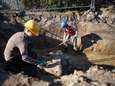 Archeologen ontdekken eeuwenoude muren<br>van poortgebouw in Nattenhaasdonk