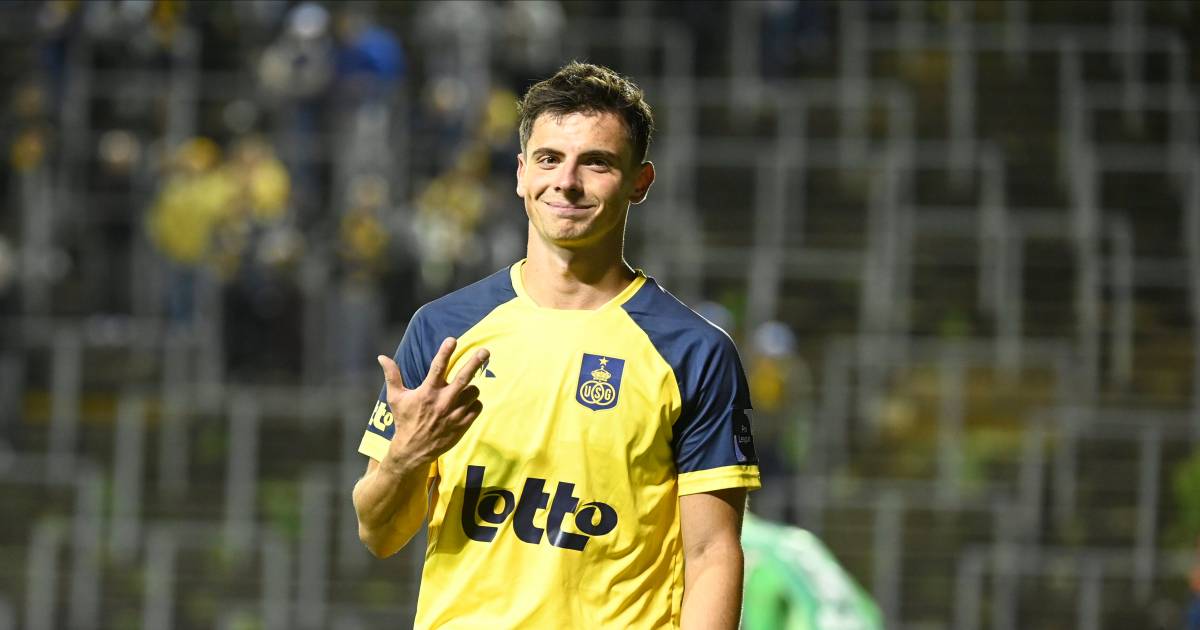 Vanzeir Sharply Shoots Union Into The Lead With Hat Trick Very Tame Standard Gets Four Rounds Jupiler Pro League Archysport