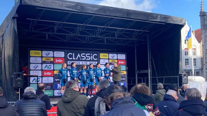 Na de mannen is het de beurt aan de vrouwen: klassieker Brugge-De Panne start op de Markt