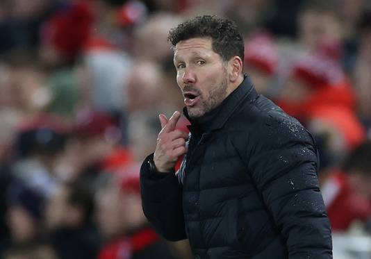 Atlético-coach Simeone.