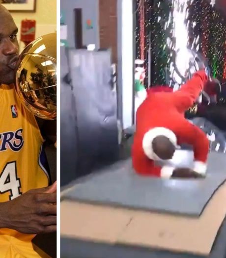 Une cascade de Shaquille O'Neal en direct à la télévision se termine mal
