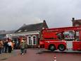 Brandweer aanwezig op de Kerkstraat in Loon op Zand.
