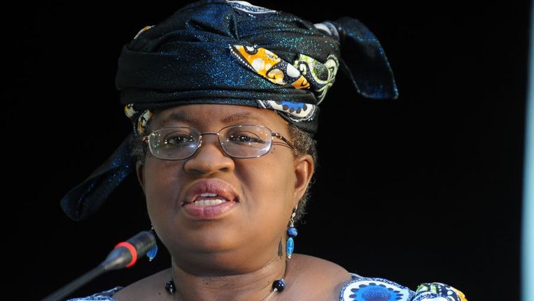 De Nigeriaanse minister van Financiën Ngozi Okonja-Iweala Beeld afp