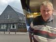 In Café Berkemus van Luc Daens (r.) in Noorderwijk werd op donderdag 21 maart een klant neergestoken.