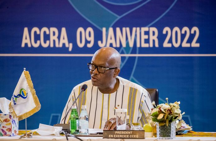 Le président du Burkina Faso Roch Marc Christian Kaboré