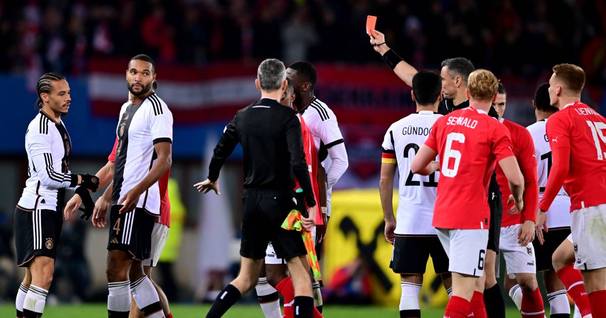 Der Frust in Deutschland wächst: Rot für Sané nach der Niederlage der Nationalmannschaft in Österreich |  Sport