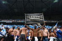 Hooligans van Olympique Marseille.