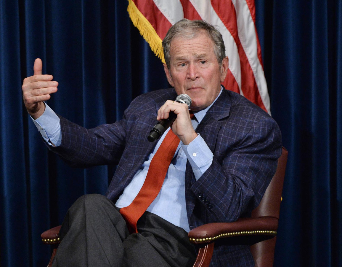L'ancien président américain George W. Bush s'est invité dans le débat houleux sur l'immigration.





PICTURE NOT INCLUDED IN THE CONTRACT. 
! Only BELGIUM !