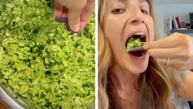 Gezonde ‘Green Goddess Salade’ verovert TikTok: dit is het recept 