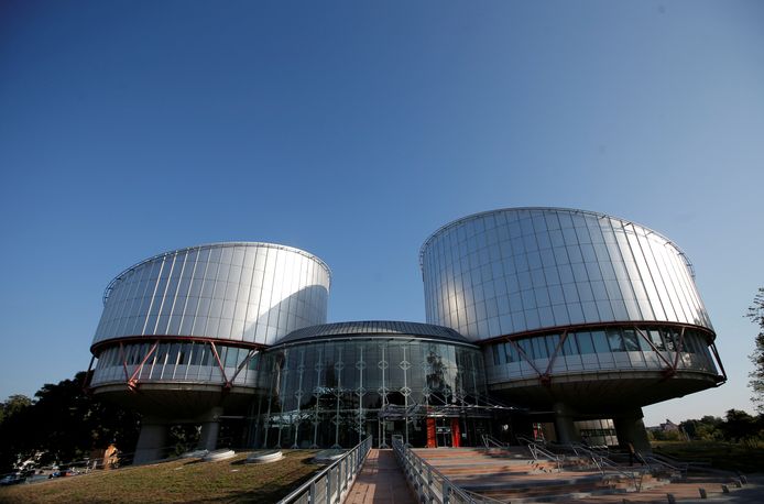 Het Europese Hof voor de Rechten van de Mens in Straatsburg.