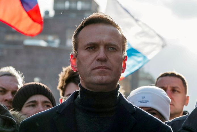 De Russische oppositieleider Aleksej Navalny.