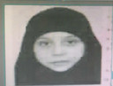 De vage foto die de grootouders kregen van het naar Libië ontvoerde meisje Isra. Of ze het is, blijft onduidelijk.