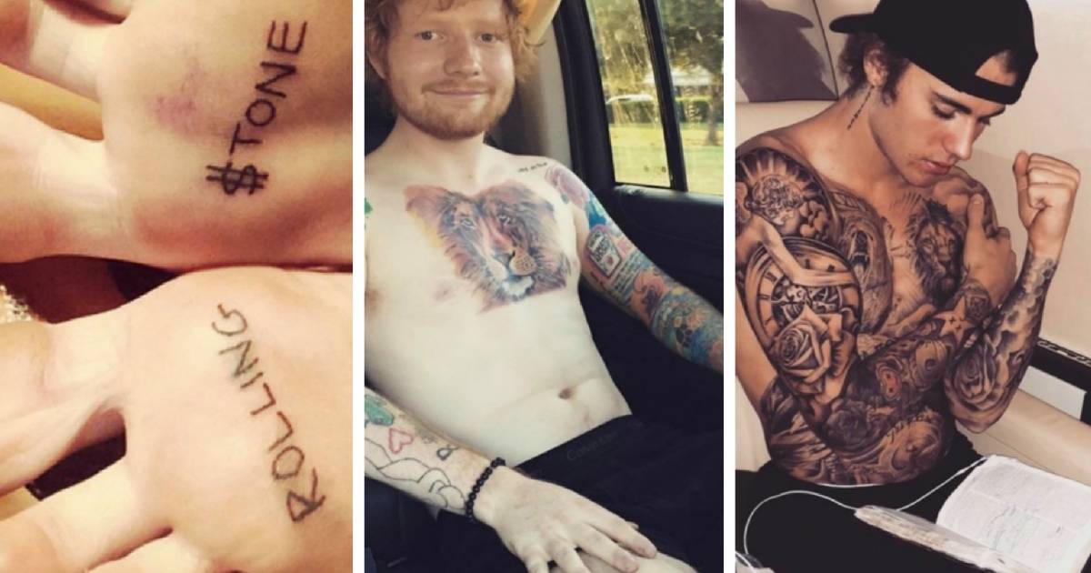 picture Glennis Grace Tattoo meest bizarre celeb tattoos