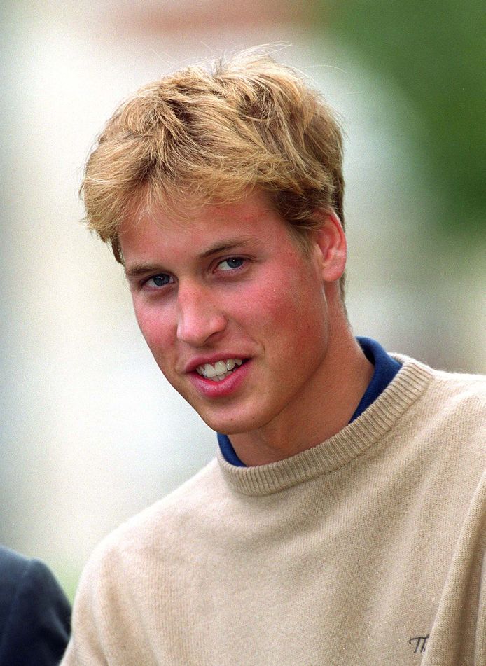 Prins William in het jaar 2000.