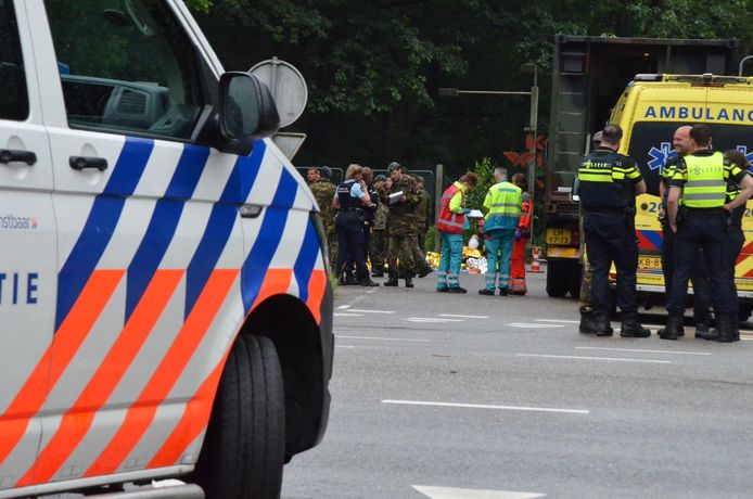 Blikseminslag in Ossendrecht