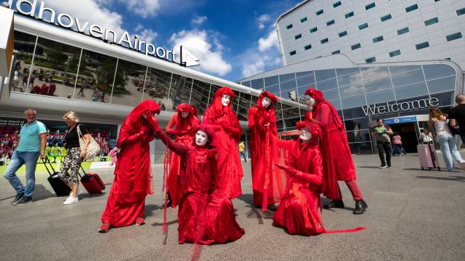 Extinction Rebellion verwacht zaterdag 500 deelnemers bij manifestatie Eindhoven Airport 