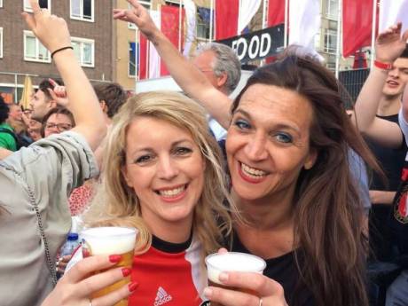 Zo genieten Feyenoorders na van Klassieker: ‘Het weerzien met de Ajax-collega’s is het leukst’