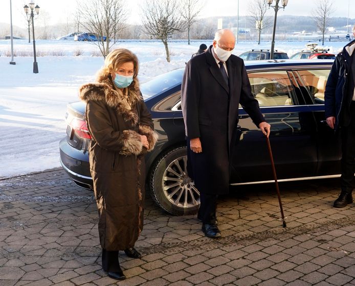 King Harald, 84, is on leave at least until April 11 to recover from knee surgery.