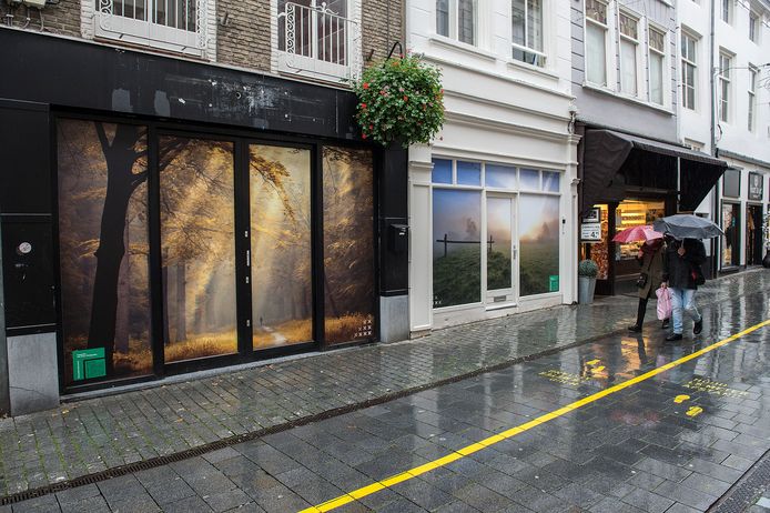 Een aantal panden in de Korte Brugstraat in Breda.