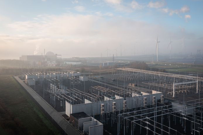 De kerncentrale in Borssele.