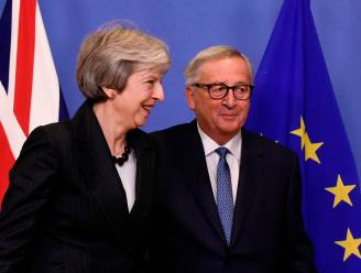 "Goede vooruitgang", maar "werk gaat voort" na onderhoud van Juncker met May over brexit