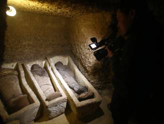 Grafkamers met veel mummies gevonden in Egypte
