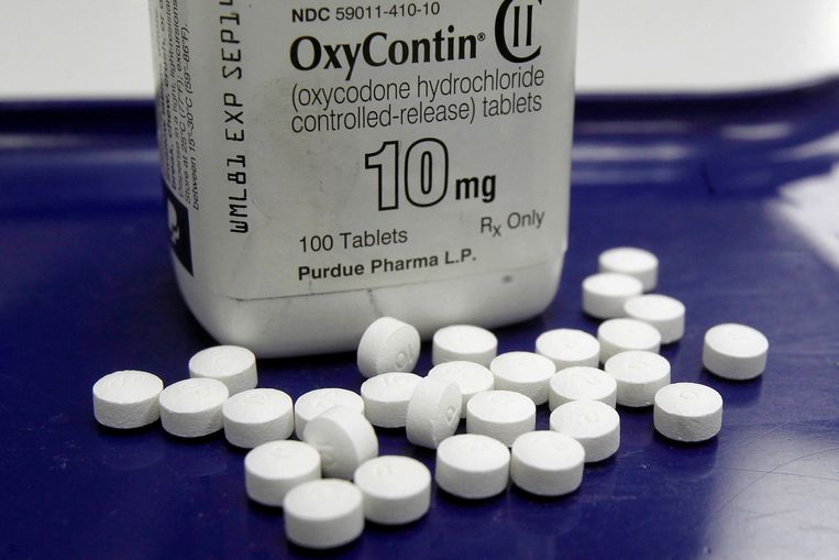 Purdue is de maker van de zeer verslavende pijnstiller OxyContin. Beeld AP