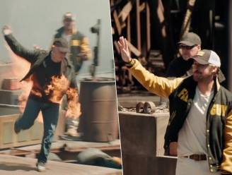 KIJK. Acteur Ryan Gosling verrast fans bij stuntshow in pretpark Universal Studios