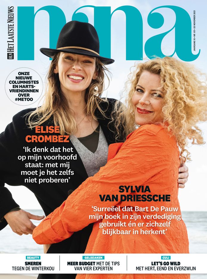 Cover van NINA met Sylvia Van Driessche & Elise Crombez.
